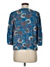 Westbound 100% Rayon Blue 3/4 Sleeve Blouse Size M - photo 2