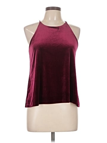 Aqua Sleeveless Top (view 1)
