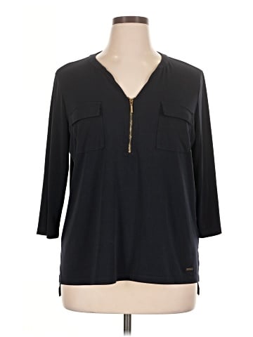Ellen Tracy 3/4 Sleeve Top (view 1)