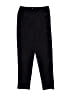 Adidas 100% Polyester Solid Black Track Pants Size 9 - 10 - photo 1