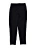 Adidas 100% Polyester Solid Black Track Pants Size 9 - 10 - photo 2