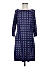 Tommy Hilfiger Print Blue Casual Dress Size 6 - photo 1