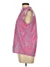 Unbranded 100% Polyester Pink Short Sleeve Blouse Size L - photo 5