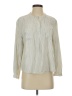 Mod Ref 100% Cotton Ivory Long Sleeve Blouse Size S - photo 1