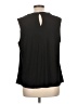 Beacon Black Sleeveless Blouse Size L - photo 2
