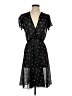 Unbranded Hearts Black Casual Dress Size XS (estimated) - photo 1