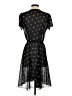 Unbranded Hearts Black Casual Dress Size XS (estimated) - photo 2