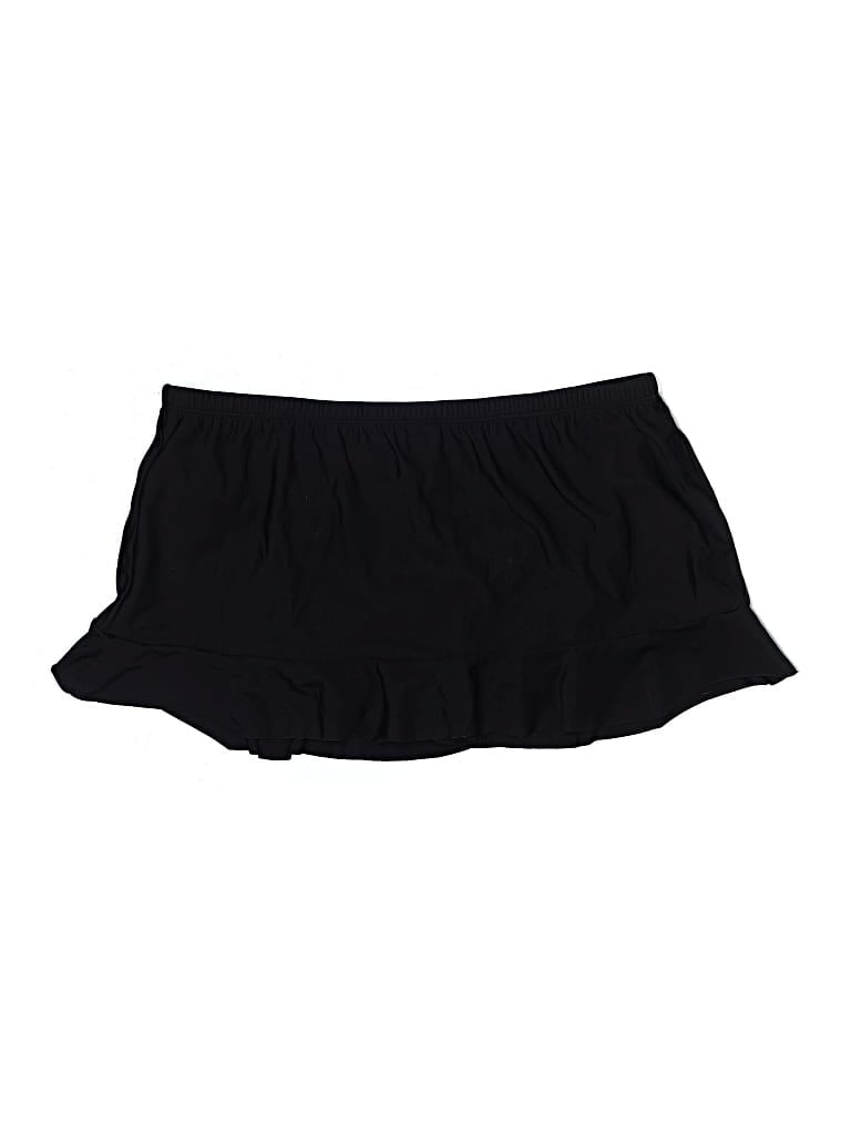 Pre-owned Aqua Green Swimsuit Bottoms In Black
