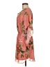 Express 100% Polyester Tropical Orange Casual Dress Size M - photo 5