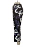 J.Crew 100% Polyester Print Black Casual Pants Size 2 - photo 5
