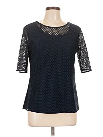 Perseption Concept 3/4 Sleeve Top (view 1)