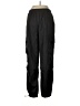 Zaful 100% Polyester Black Cargo Pants Size M - photo 2