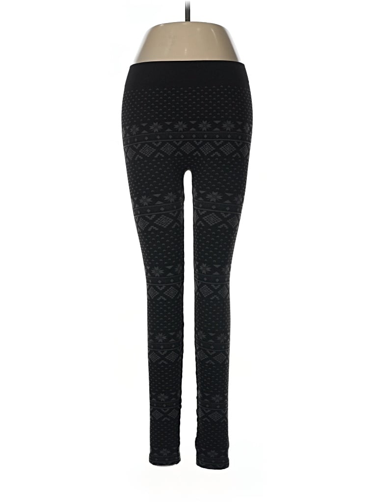 Pre-owned Pink Republic Leggings In Black