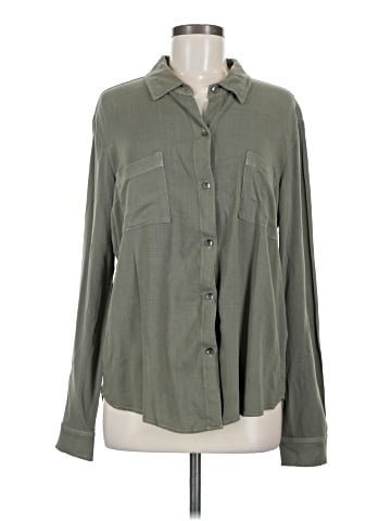 Splendid Long Sleeve Button-Down Shirt (view 1)