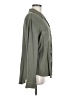 Splendid Solid Green Long Sleeve Button-Down Shirt Size M - photo 4