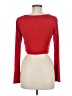 Forever 21 Red Long Sleeve Top Size M - photo 2