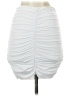 Unbranded Solid White Casual Skirt Size XS - photo 2