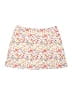 LouKeith Floral White Red Casual Skirt Size XL - photo 1