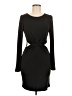 Glamorous Solid Black Cocktail Dress Size M - photo 1