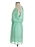 Jodi Kristopher 100% Polyester Green Cocktail Dress Size XS - photo 5