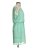 Jodi Kristopher 100% Polyester Green Cocktail Dress Size XS - photo 4