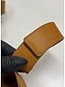 Chloé Color Block Tan Brown Leather Sandals Size EU 38 - photo 7