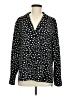 Sanctuary 100% Polyester Polka Dots Black Long Sleeve Blouse Size M - photo 1
