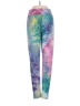 New Look Tie-dye Purple Yoga Pants Size M - photo 1