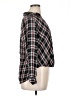 Rock & Republic Plaid Black Long Sleeve Blouse Size XL - photo 4