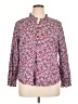 Talbots Outlet Floral Pink Long Sleeve Blouse Size XL - photo 1