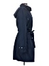 Calvin Klein 100% Polyester Blue Trenchcoat Size XS - photo 4