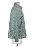 Zara Print Green Long Sleeve Blouse Size S - photo 4