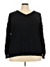 Lane Bryant Black Pullover Sweater Size 22 Plus (5) - photo 1