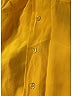 Moschino 100% Silk Color Block Yellow button down Size 10 - photo 10