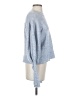 Line & Dot Blue Pullover Sweater Size S - photo 4
