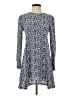 Zara Print Blue Casual Dress Size M - photo 1