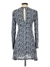 Zara Print Blue Casual Dress Size M - photo 2
