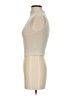Zara Ivory Short Sleeve Turtleneck Size S - photo 5