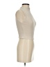 Zara Ivory Short Sleeve Turtleneck Size S - photo 4