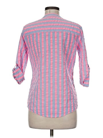 Vilagallo 3/4 Sleeve Button-Down Shirt (view 2)