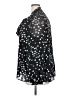 Lane Bryant 100% Polyester Polka Dots Black Long Sleeve Blouse Size 18 - photo 5