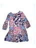 THREE PINK HEARTS Paisley Blue Dress Size S (baby) - photo 1