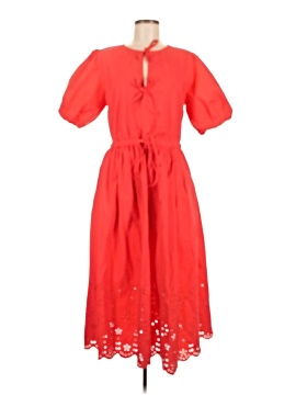 womens empire waist dresses Beige Linen Dress with Empire Waist main image 0