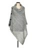 Steve Madden Gray Poncho One size - photo 1