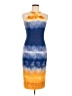 H&M Tie-dye Blue Cocktail Dress Size 6 - photo 1