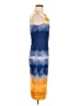 H&M Tie-dye Blue Cocktail Dress Size 6 - photo 4