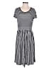De Collection Stripes Black Casual Dress Size M - photo 1