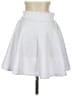 Made By Johnny Solid White Casual Skirt Size XS - photo 2