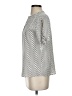 Ivanka Trump 100% Polyester Polka Dots Silver Gray Short Sleeve Blouse Size S - photo 5