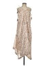 Storia 100% Polyester Tan Casual Dress Size S - photo 1